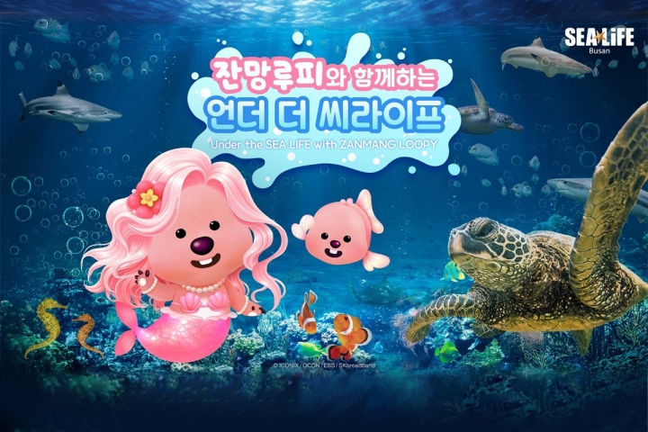 SEA LIFE COEX Aquarium and SEA LIFE Busan Aquarium Announce ZANMANG LOOPY Collab...